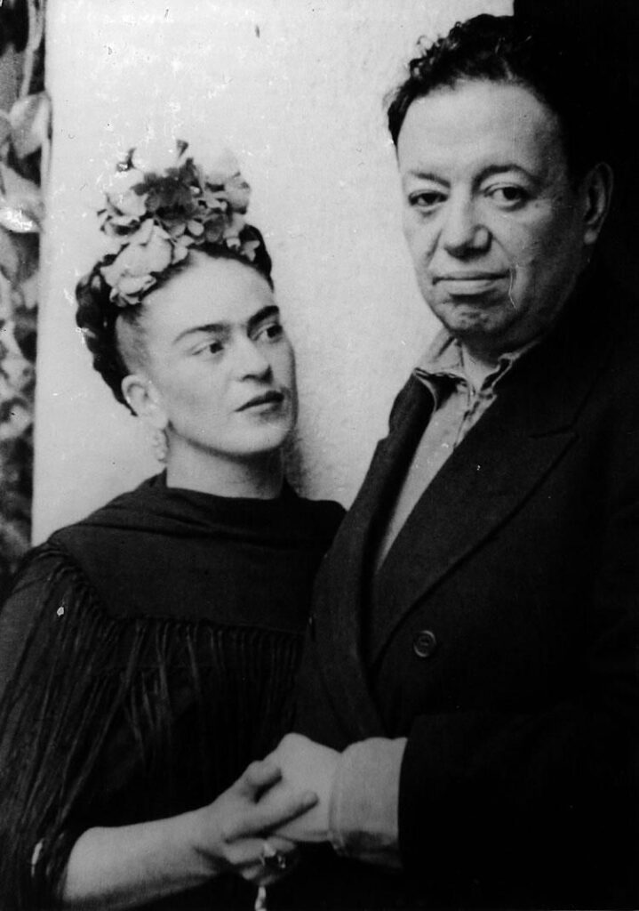 Tina Modotti Diego Rivera y Frida Kahlo retrato