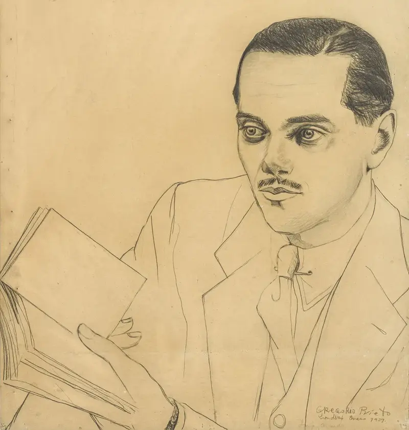 Retrato de Luis Cernuda 1939 Gregorio Prieto