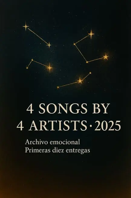 4 songs by 4 artists 2025, 10 entregas